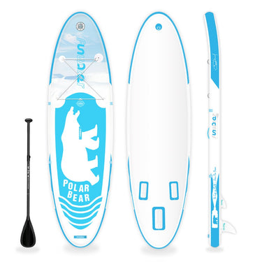 Funwater Polar Bear Inflatable Paddle Board SUP